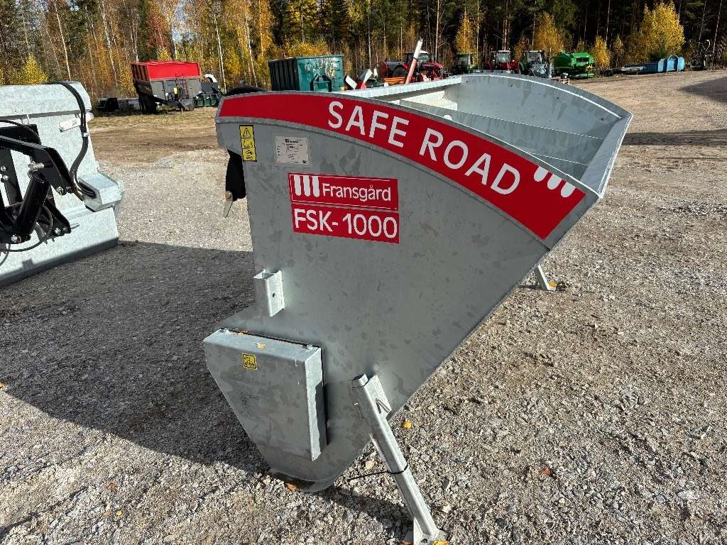 Fransgård Sandspridare 1000 liter 1500 liter